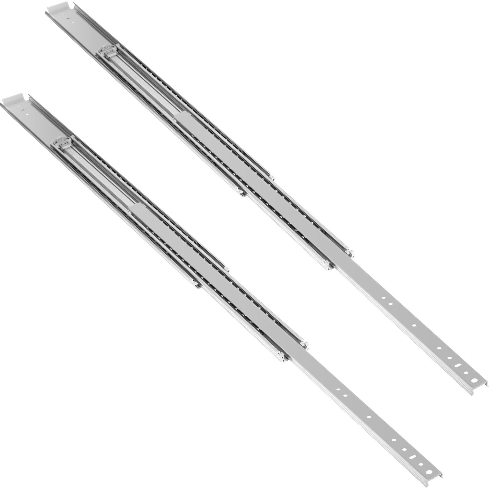 Basketball & Basketball Accessories: VEVOR Drawer Slide Soft Close Drawer 1Pair 48" Ball Bearing Full Extension 500lb