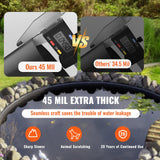Kitchen & Bathroom DIY: VEVOR Pond Liner Fish Liner 10 x 15 ft 45 Mil EPDM Easy Cutting Underlayment