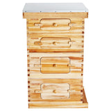 Beekeeping: VEVOR Bee Hive 40 Frame Bee Hives Starter Kit, Beeswax Coated Cedar Wood, 2 Deep + 2 Medium Bee Boxes Langstroth Beehive Kit, Transparent Acrylic Windows with Foundations for Beginners Pro Beekeepers