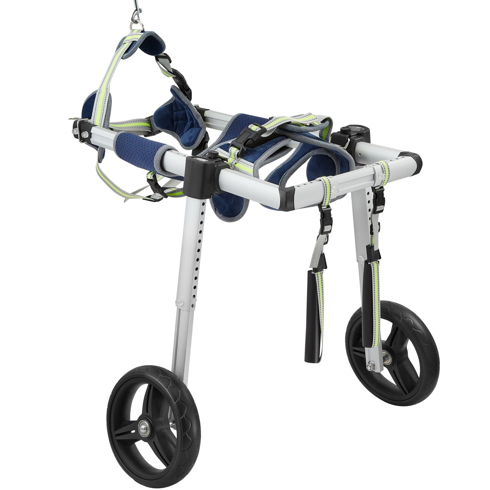 2 Wheels Dog Wheelchair for Back Legs, Pet Wheelchair Lightweight & Adjustable Assisting in Healing, Dog Cart/Wheelchair for Injured, Disabled, Paralysis, Hind Limb Weak Pet(M)