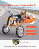 Mobility & Accessibility: VEVOR Dog Wheelchair for Back Legs, Lightweight 2 Wheels Pet Wheelchair, Height, Width & Length Adjustable, Dog Cart with Shock-Absorbing Wheels, for Injured, Disabled Dogs 21.7-39.9 kg, Large
