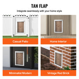 Automotive Repair & Speciality Tools: VEVOR Pet Door Replacement Flap 20.96 x 31.12 cm Compatible with VEVOR Pet Door