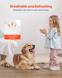 Food Storage: VEVOR Disposable Dog Diapers, Super Absorbent Female Dog Diapers, 360° Leak-Proof Female Doggy Pet Diaper with Wetness Indicator for Heat Period, Training, Incontinence - M, 144 Count (2 Packs of 72)