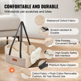 Automotive Parts: VEVOR Center Console Dog Car Seat Dog Booster Car Seat for Small Dog 3.6 kg