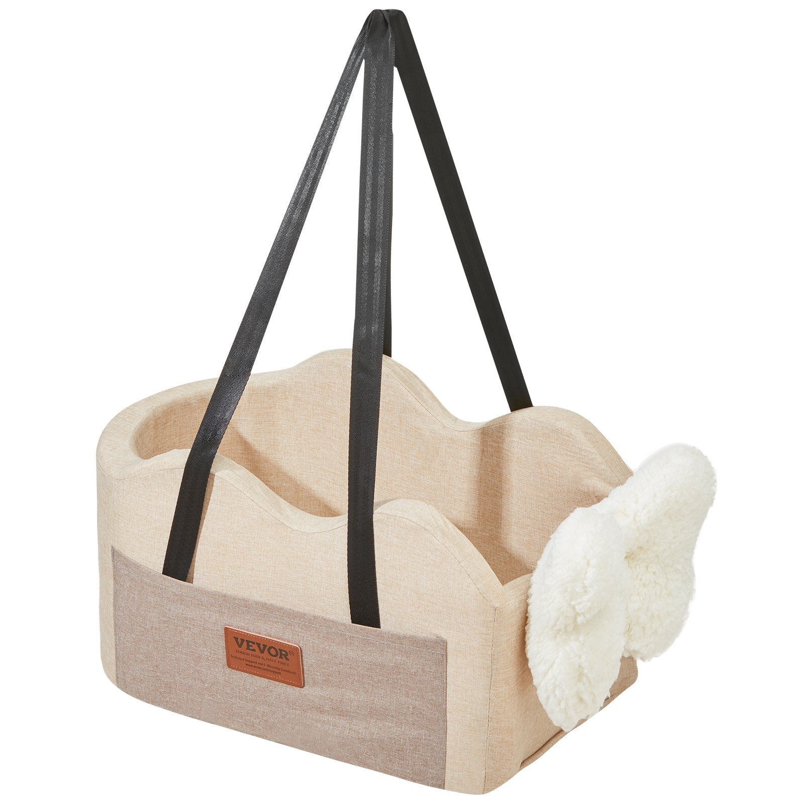 Automotive Parts: VEVOR Center Console Dog Car Seat Dog Booster Car Seat for Small Dog 3.6 kg