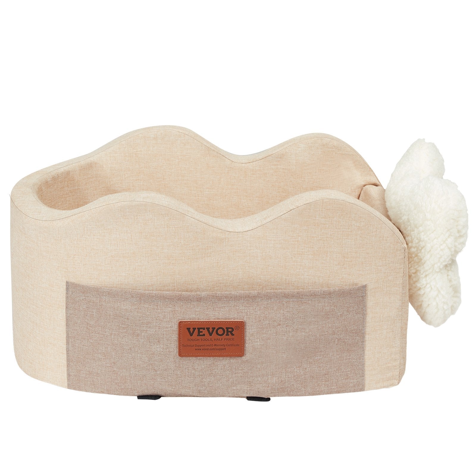 Automotive Parts: VEVOR Center Console Dog Car Seat Dog Booster Car Seat for Small Dog 3.6 kg