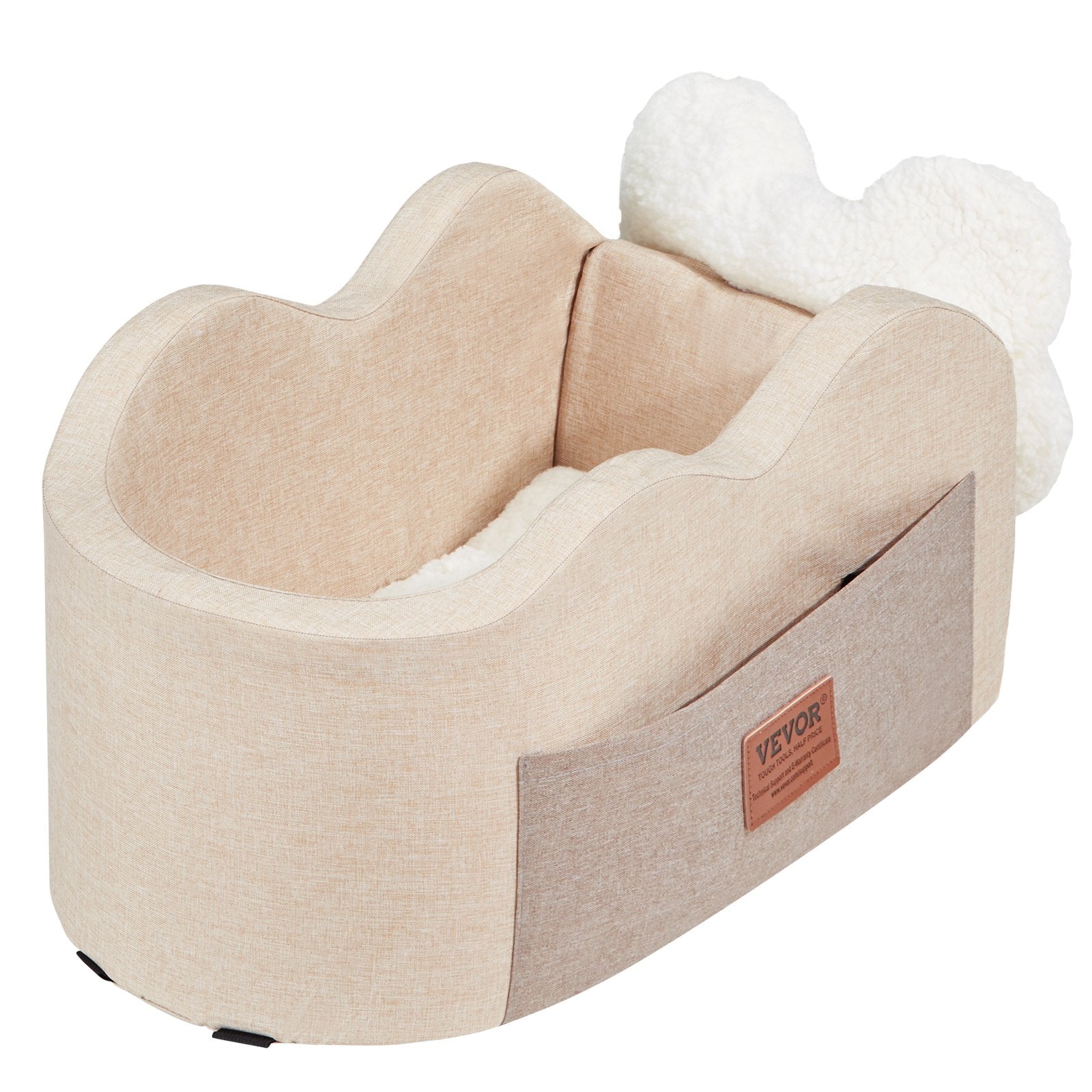 Automotive Parts: VEVOR Center Console Dog Car Seat Dog Booster Car Seat for Small Dog 3.6 kg