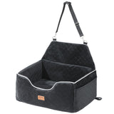 Automotive Parts: VEVOR Dog Booster Car Seat Pet Car Seat for Medium Large Dog up to 24.9 kg Black