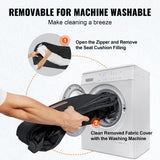 Automotive Decor: VEVOR Dog Car Seat, Waterproof Dog Booster Seat for Car, Pet Car Seat with Clip-On Safety Leash, PP Cotton Filling, Dog Car Bed for Medium & Large Dog up to 45.4 kg, Black