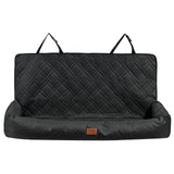 Automotive Decor: VEVOR Dog Car Seat, Waterproof Dog Booster Seat for Car, Pet Car Seat with Clip-On Safety Leash, PP Cotton Filling, Dog Car Bed for Medium & Large Dog up to 45.4 kg, Black