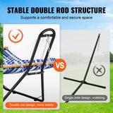 Automotive Repair & Speciality Tools: VEVOR Steel Hammock Stand 450lbs Capacity Hammock Frame Fits 6.9-12.8ft Hammocks