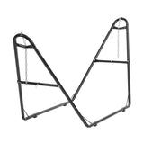 Tents: VEVOR Universal 2 Person Hammock Stand, Adjustable Heavy Duty 550 lbs Capacity Hammock Stand Fits 8-13 ft Hammocks for Outdoor and Indoor Portable Hammock Stand with Chain, Hook, and Carrying Bag