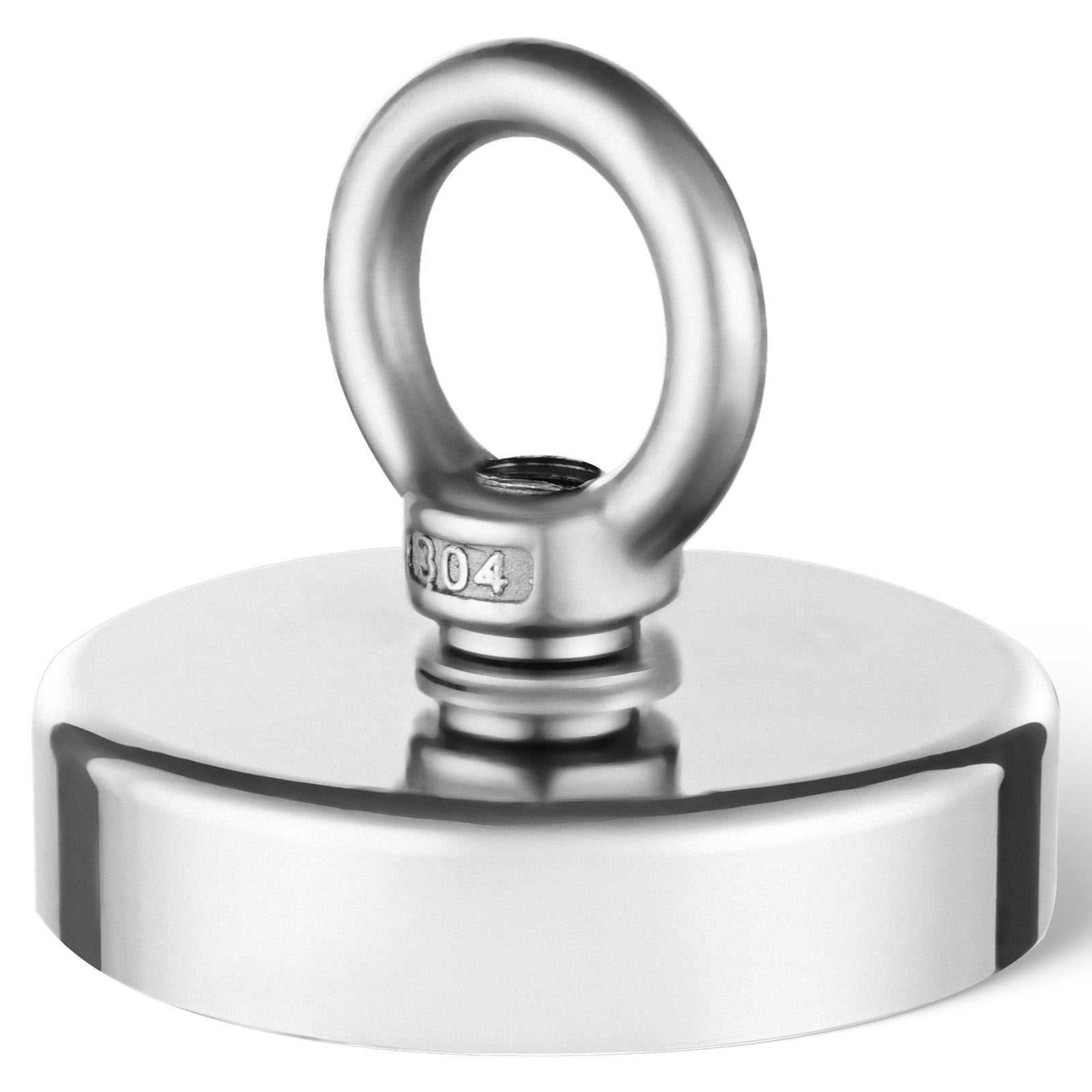 Building Toys: VEVOR Fishing Magnet Strong Heavy Duty Rare Earth Neodymium Pull Force 318 Kg