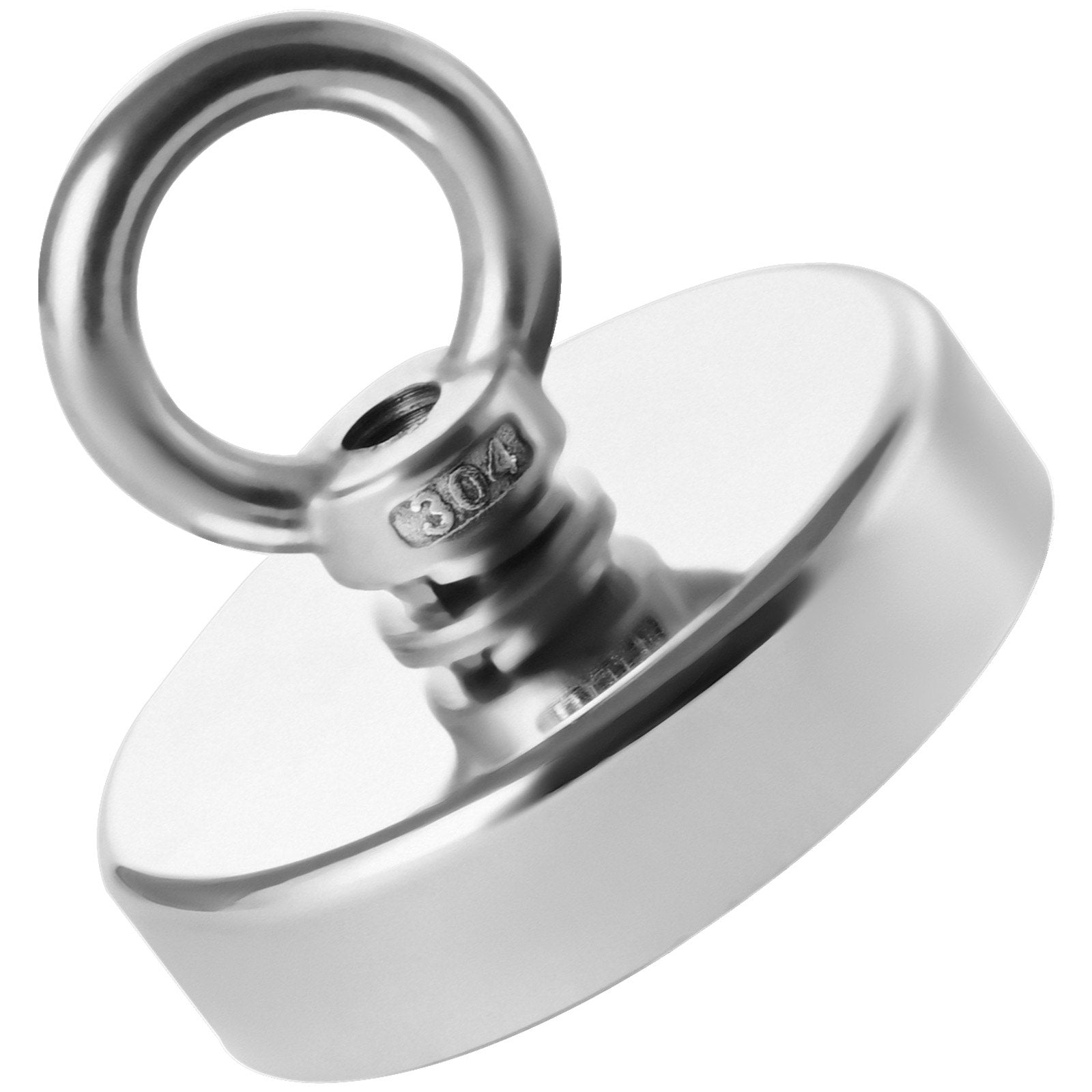 Building Toys: VEVOR Fishing Magnet Strong Heavy Duty Rare Earth Neodymium Pull Force 318 Kg