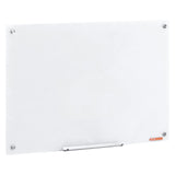 Posters, Paintings & Prints: VEVOR Magnetic Glass Whiteboard, Dry Erase Board 36"x24", Wall-Mounted Large White Glassboard Frameless, with Marker Tray, an Eraser and 2 Markers, White
