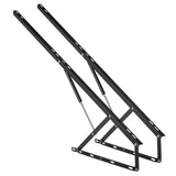 Beds & Bed Frames: VEVOR Bed Lift, 1500x2000mm Compatible Extra-large Size 140kg Load Bearing, DIY Wall Bed Mechanical Hardware Kit Vertical Deluxe, Pneumatic Lever Heavy Duty Support, Folding for Guestroom