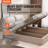 Beds & Bed Frames: VEVOR Bed Lift 59x79 in Compatible Bed Size 265 lbs Load DIY Wall Bed Hardware