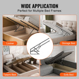 Beds & Bed Frames: VEVOR Bed Lift 59x79 in Compatible Bed Size 265 lbs Load DIY Wall Bed Hardware