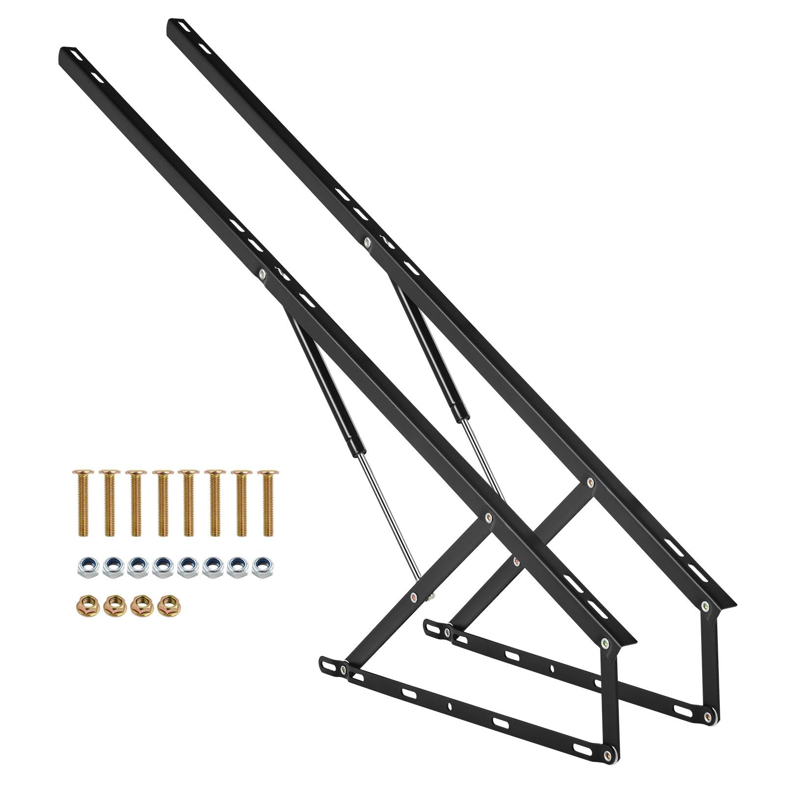 Beds & Bed Frames: VEVOR Bed Lift 59x79 in Compatible Bed Size 265 lbs Load DIY Wall Bed Hardware