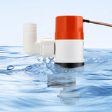 Fuel & Exhaust: VEVOR Livewell Pump for Boat 12V 500 GPH Livewell Aerator Pump Straight 2 Inlets