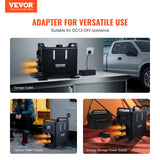 Air Conditioner Accessories: VEVOR 8KW Diesel Heater, 12V/24V All in One Diesel Air Heater, Bluetooth APP Control, Remote Control and Display Screen, CO Alarm, Fast Heating Vertical Portable Diesel Heater for Vehicles, Garage
