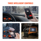 Air Conditioner Accessories: VEVOR 8KW Diesel Heater, 12V/24V All in One Diesel Air Heater, Bluetooth APP Control, Remote Control and Display Screen, CO Alarm, Fast Heating Vertical Portable Diesel Heater for Vehicles, Garage