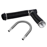 Fuel & Exhaust: VEVOR Diesel Heater Pipe Ducting Set, 3" Extendable Air Duct Hose, 1" Stainless Steel Exhaust Pipe, 2 Air Vents, Tee Air Outlet Connector and Hose Clamps, for 2KW/5KW/8KW Diesel Parking Heaters