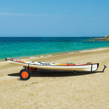Boating Accessories: 420lbs Boat Trailer Dolly Mover Adjustable Length with 15.7 in Pneumatic Tires