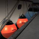 Boating Accessories: VEVOR Boat Buoy Balls, 15"" Diameter Inflatable Heavy-Duty Marine-Grade PVC Marker Buoys, Round Boat Mooring Buoys, Anchoring, Rafting, Marking, Fishing, Orange