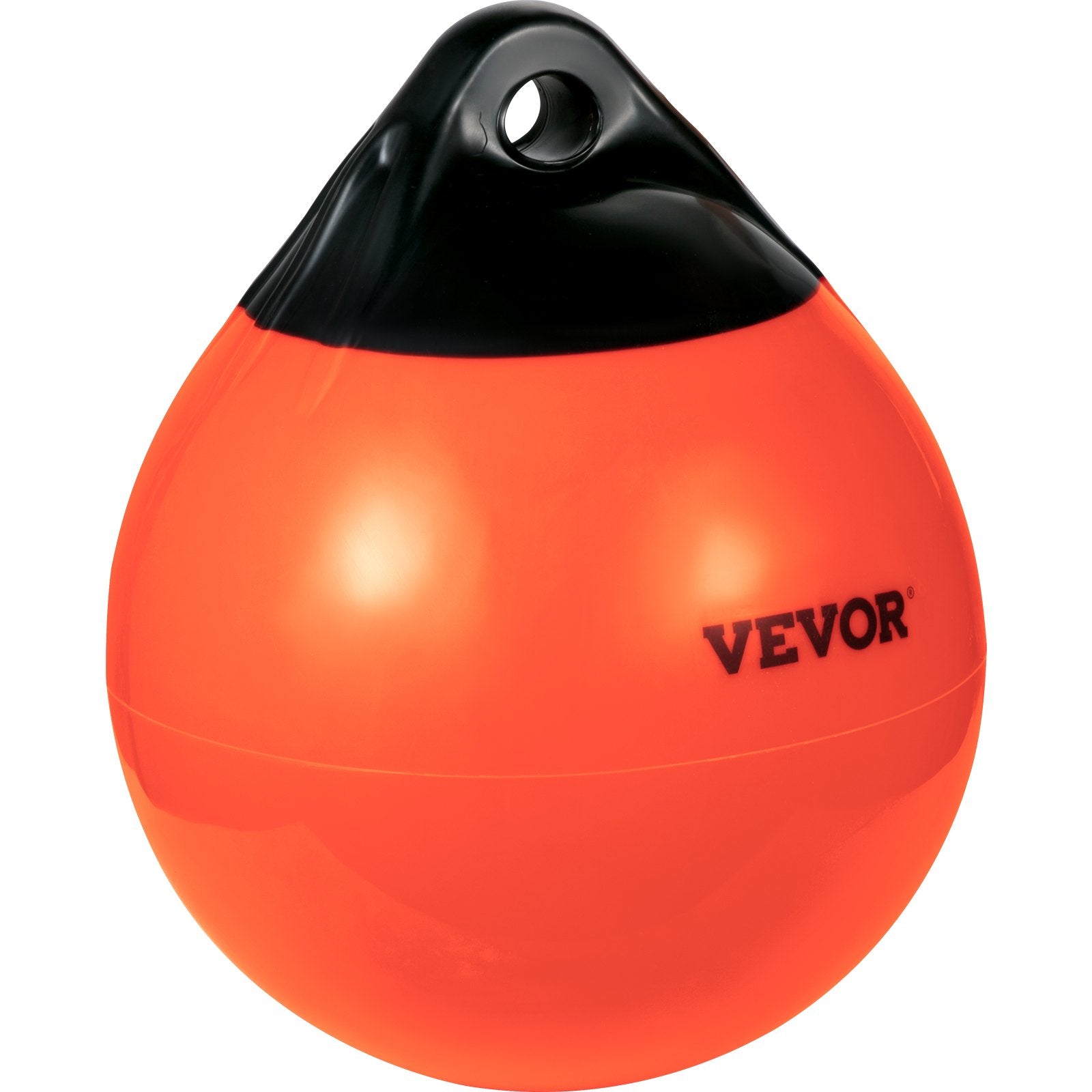 Boating Accessories: VEVOR Boat Buoy Balls, 15"" Diameter Inflatable Heavy-Duty Marine-Grade PVC Marker Buoys, Round Boat Mooring Buoys, Anchoring, Rafting, Marking, Fishing, Orange