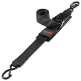 Restraints: VEVOR Retractable Ratchet Straps, 5.08 cm x 121.92 cm Ratchet Tie Down Straps with Security Lock S Hooks, 2 Pack Heavy Duty Ratchet Straps with 680.4 kg Break Strength, for Trailers, Vehicles, Boat