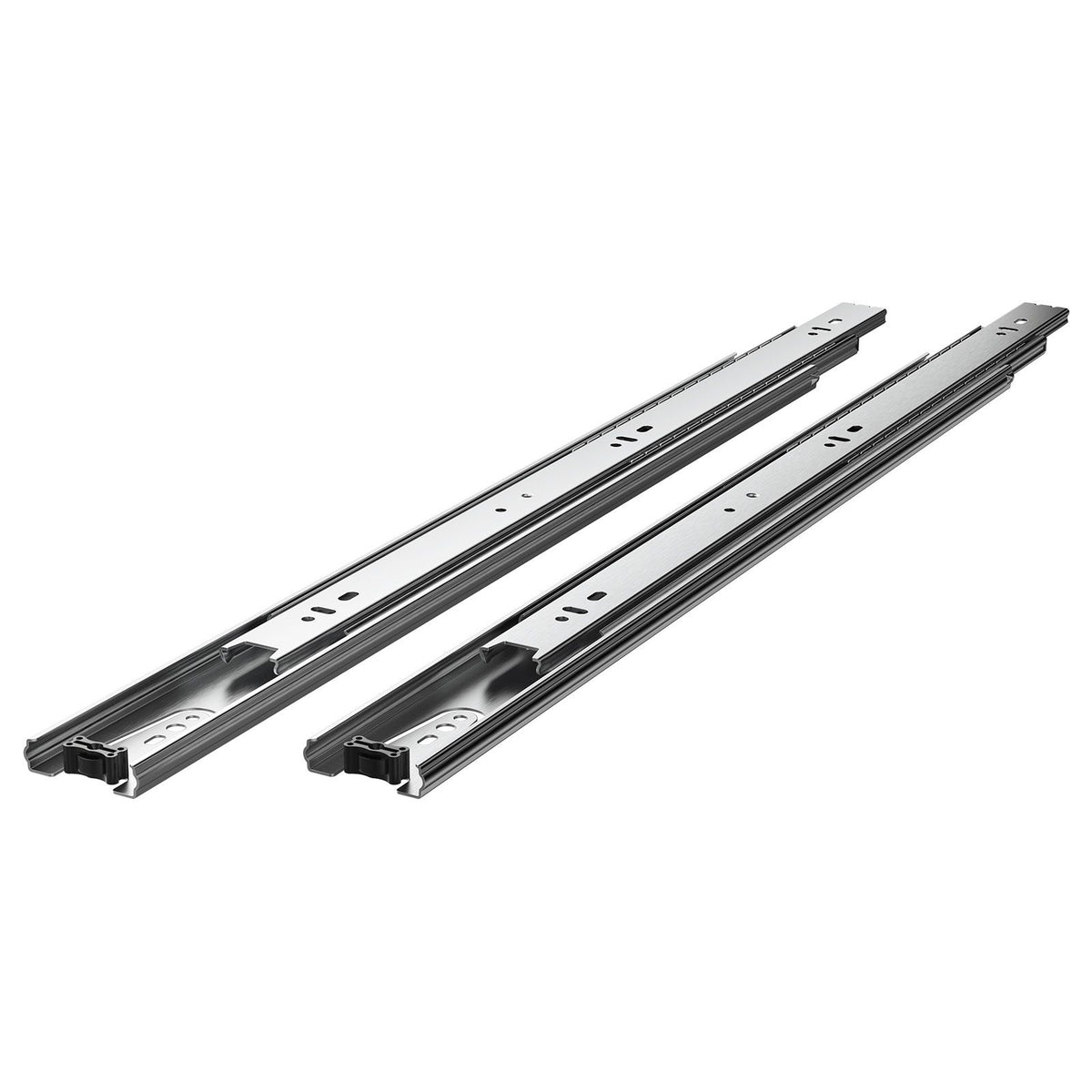 Drawer Slides, 20 inch, 10 Pairs Full Extension Ball Bearing Cabinet Rails, 100 LB Load Capacity Heavy Duty Side Mount Dresser Drawer Slides, Drawer Track Runners for Kitchen DIY Replacement