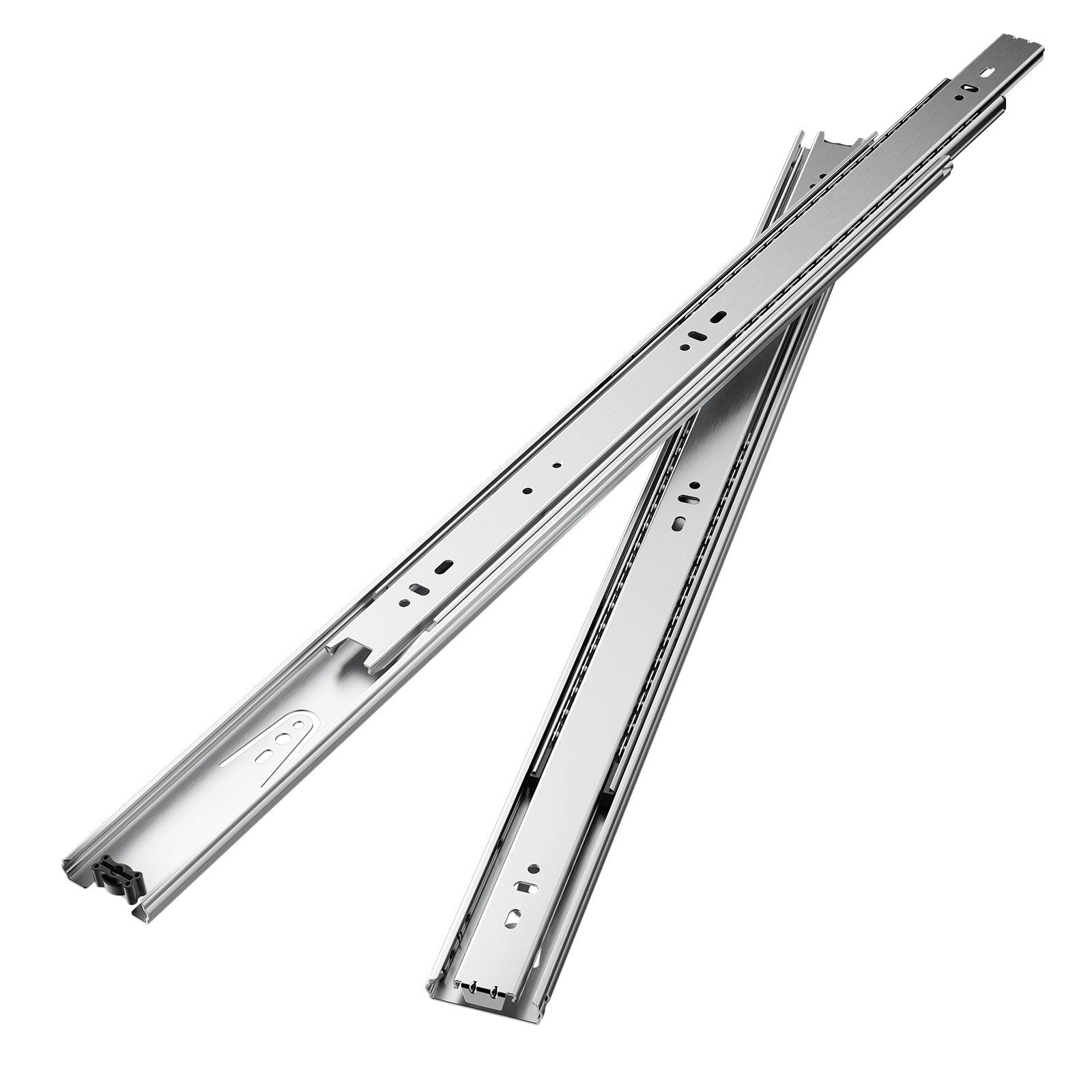 Kitchen & Bathroom DIY: VEVOR Drawer Cabinet Slides Side Mount 22 inch 10 Pairs 100 LB Load Replacement