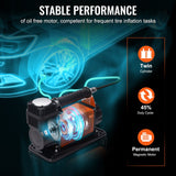 Air Compressors: VEVOR 12V Air Compressor Heavy Duty 150PSI Offroad Air Compressor Portable Truck Tire Inflator 6.0CFM Air Pump for Jeep SUV 4x4 Vehicle RV For up to 35 Inch Tires