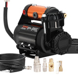 Fuel & Exhaust: VEVOR Onboard Air Compressor Kit 150PSI Offroad Air Compressor Portable Tire Inflator Heavy Duty 3.5CFM Air Pump for Jeep SUV 4x4 Vehicle Compatibility with Air tools, Air horns, Lockers
