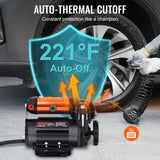 Fuel & Exhaust: VEVOR Onboard Air Compressor Kit 150PSI Offroad Air Compressor Portable Tire Inflator Heavy Duty 3.5CFM Air Pump for Jeep SUV 4x4 Vehicle Compatibility with Air tools, Air horns, Lockers