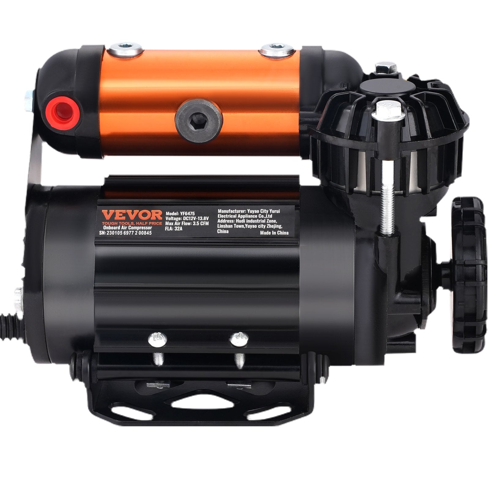 Onboard Air Compressor Kit 150PSI Offroad Air Compressor Portable Tire Inflator Heavy Duty 3.5CFM Air Pump for Jeep SUV 4x4 Vehicle Compatibility with Air tools, Air horns, Lockers