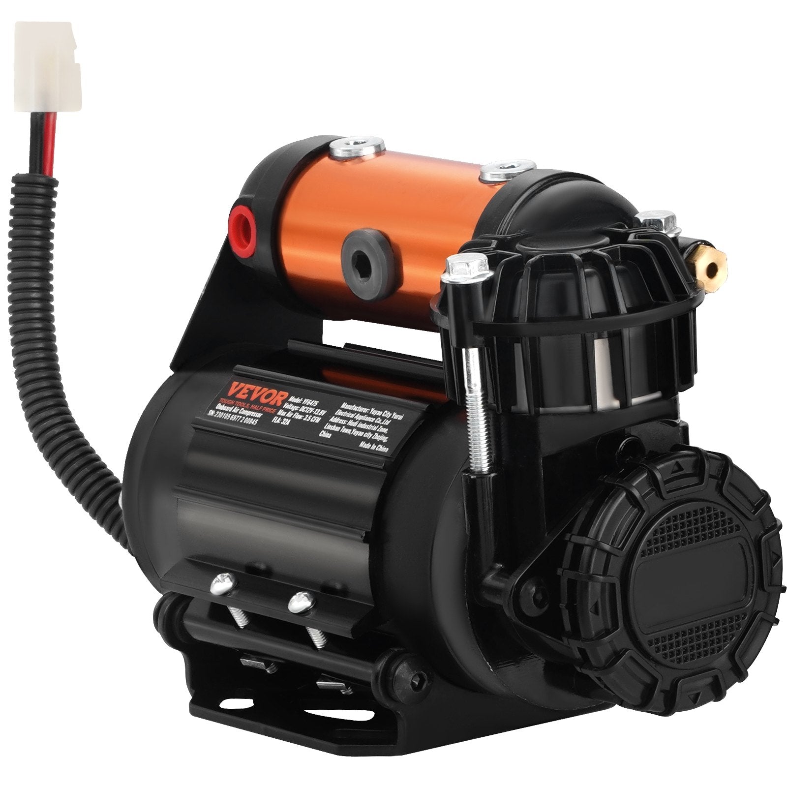 Onboard Air Compressor Kit 150PSI Offroad Air Compressor Portable Tire Inflator Heavy Duty 3.5CFM Air Pump for Jeep SUV 4x4 Vehicle Compatibility with Air tools, Air horns, Lockers