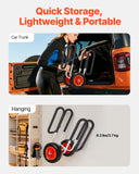 Canoes & Kayaks: VEVOR Kayak Cart, 68.0 kg Load Capacity, Stand Up Paddle Board Trolley with 25.4 cm Solid Rubber Tires & Kickstands, Paddle Board Carrier with Ratchet Strap for Paddleboard & Surfboard Transport