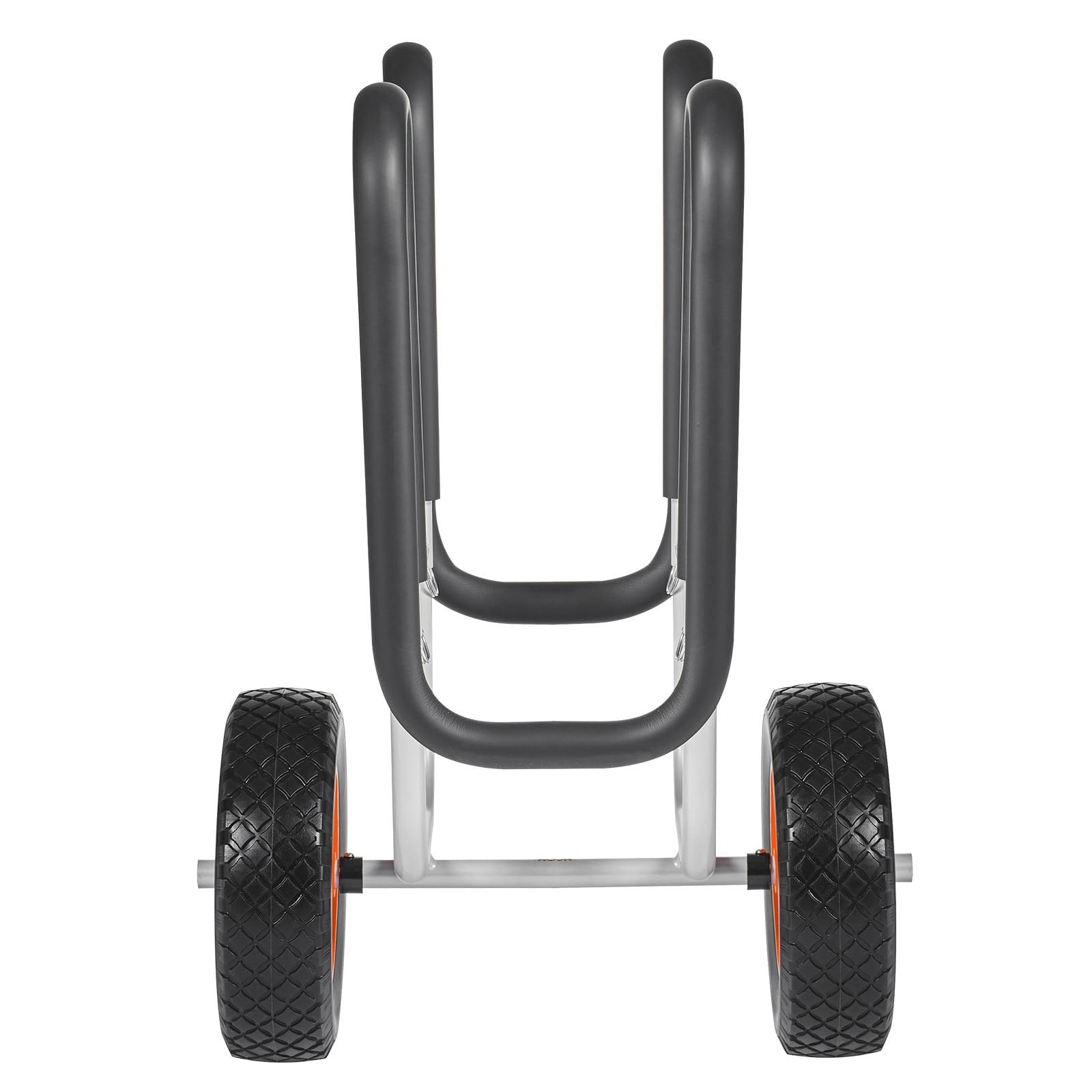 Canoes & Kayaks: VEVOR Kayak Cart, 68.0 kg Load Capacity, Stand Up Paddle Board Trolley with 25.4 cm Solid Rubber Tires & Kickstands, Paddle Board Carrier with Ratchet Strap for Paddleboard & Surfboard Transport