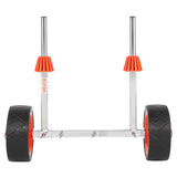 Canoes & Kayaks: VEVOR Kayak Cart, 113.4 kg Load Capacity, Canoe Cart Dolly with 19.1 cm Solid Rubber Tires & Kickstand, Assembles & Disassembles Within Seconds, Paddle Board Trolley for Kayaks, Canoes, Paddleboards