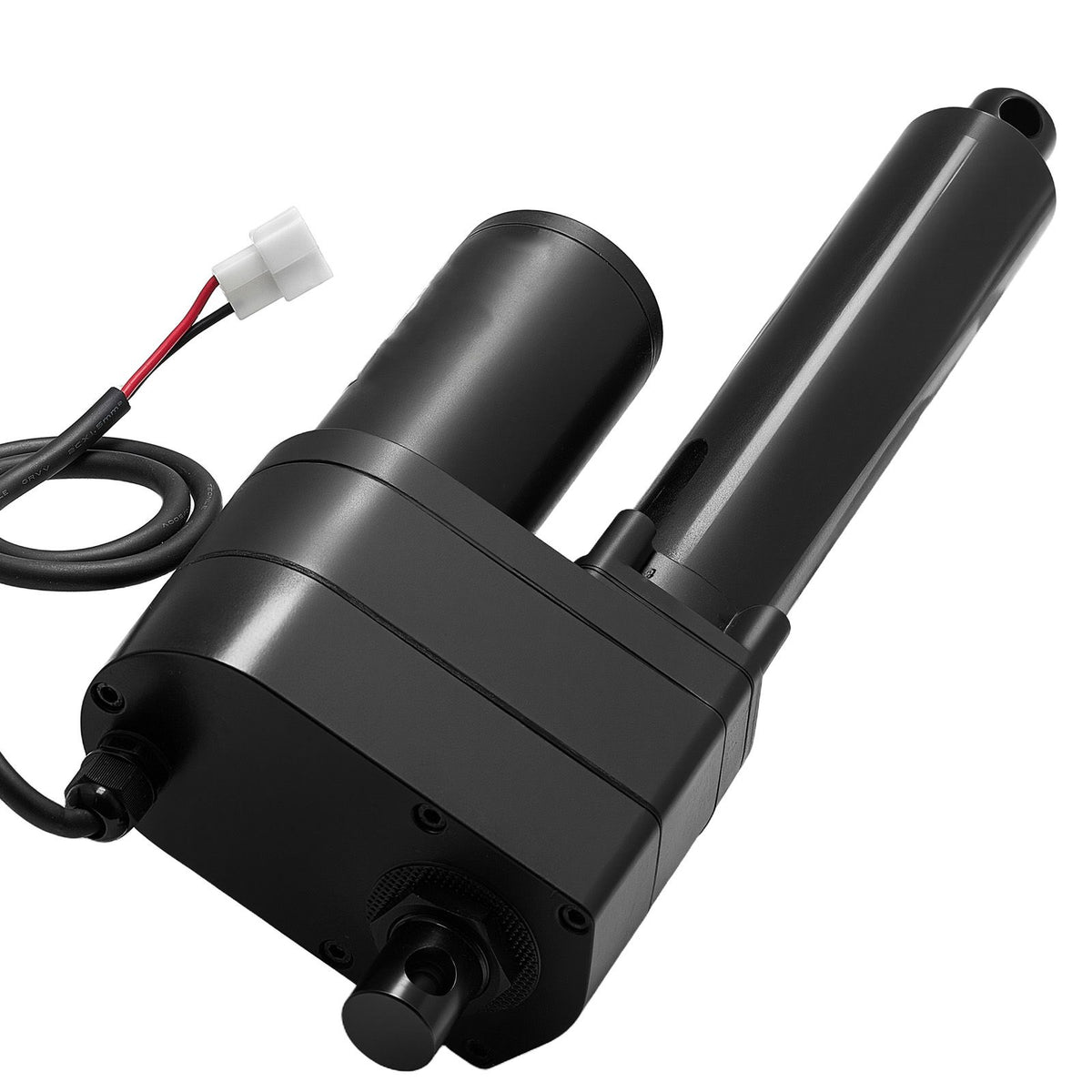 12V Linear Actuator, 150mm Stroke Ultra Heavy-Duty 9000N Linear Motion Actuator, IP65-Rated 5mm/s with Mounting Brackets for Industrial Machinery Vessels, Heavy Lifting Systems