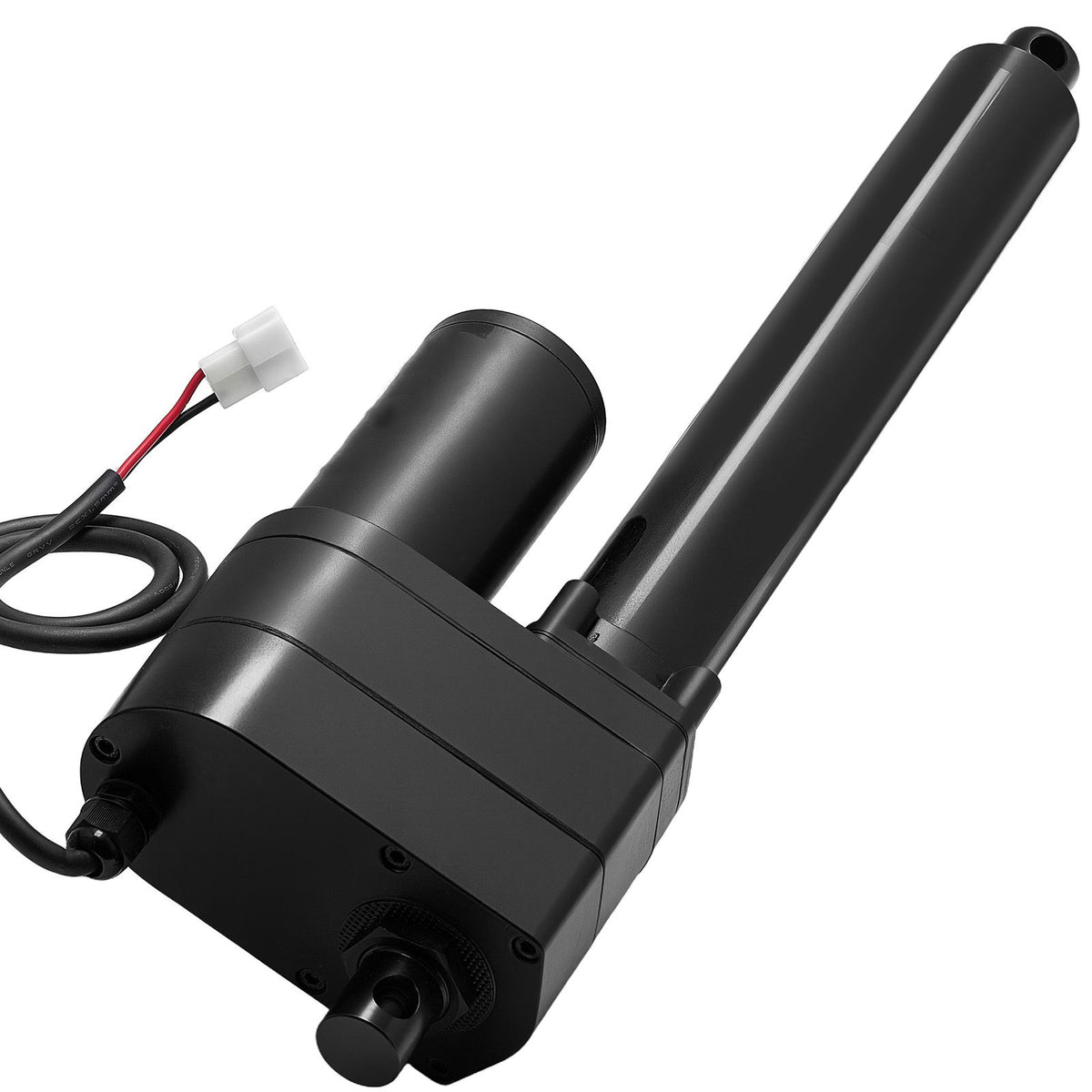 12V Linear Actuator, 200mm Stroke Ultra Heavy-Duty 9000N Linear Motion Actuator, IP65-Rated 5mm/s with Mounting Brackets for Industrial Machinery Vessels, Heavy Lifting Systems