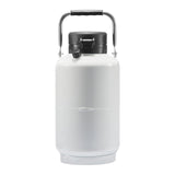 Food Storage: VEVOR Liquid Nitrogen Tank, 3 L Aluminum Alloy Liquid Nitrogen Container, LN2 Tank Dewar with 6 Canisters and Carry Bag with Straps, Cryogenic Tank for Beauty Industry, Semen Preservation, Scientific