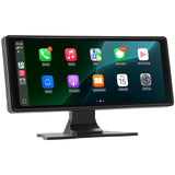 Automotive Decor: VEVOR Car Stereo Radio CarPlay Touchscreen 254mm Apple Android Front/Rear Camera