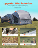 Bath Mats & Rugs: VEVOR SUV Tent for Camping, 8FT L x 8FT W, Waterproof PU2000mm Spacious Double Layer Design for 5-8 Person, SUV Camping Tent with Mesh Windows, Includes Rainfly & Storage Bag, for Outdoor Activities