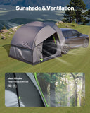Bath Mats & Rugs: VEVOR SUV Tent for Camping, 8FT L x 8FT W, Waterproof PU2000mm Spacious Double Layer Design for 5-8 Person, SUV Camping Tent with Mesh Windows, Includes Rainfly & Storage Bag, for Outdoor Activities