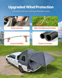 Caravan Accessories: VEVOR Truck Tent 8.0-8.2ft Waterproof PU2000 Truck Bed Camping Tent 2-3 Person