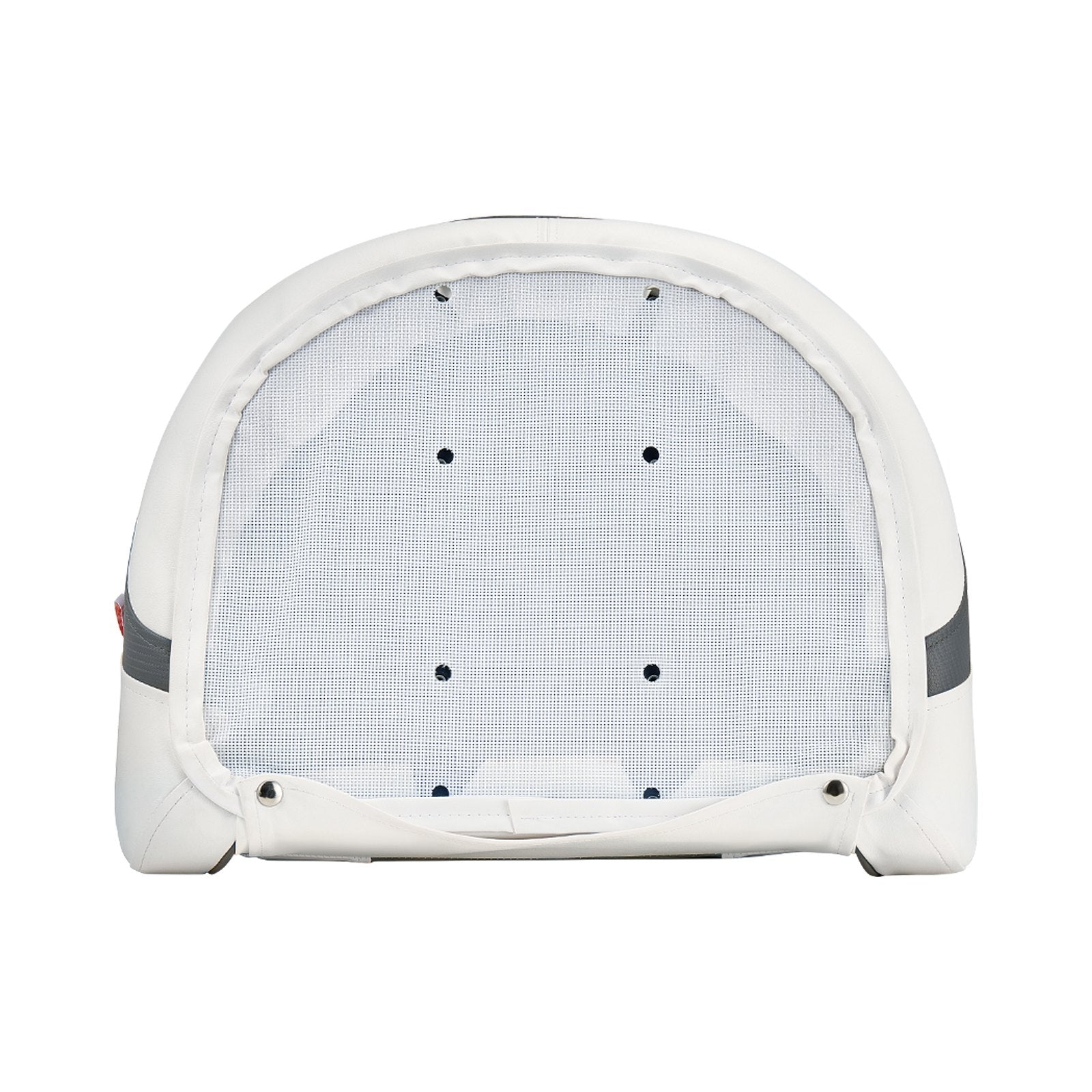 Scuba & Snorkeling: VEVOR Boat Seat, High Backrest, Flip Up Boat Seat Captain Bucket Seat with Thickened Sponge Cushion & Waterproof PVC Leather, Ergonomic Design, Folding Boat Seat for Boats, Yachts, Ships, White & Grey