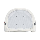 Scuba & Snorkeling: VEVOR Boat Seat, High Backrest, Flip Up Boat Seat Captain Bucket Seat with Thickened Sponge Cushion & Waterproof PVC Leather, Ergonomic Design, Folding Boat Seat for Boats, Yachts, Ships, White & Grey